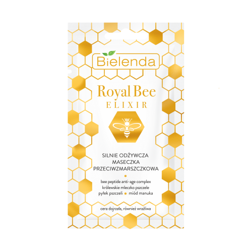 Bielenda Royal Bee Elixir Przeciwzmarszczkowa maseczka do twarzy 8g