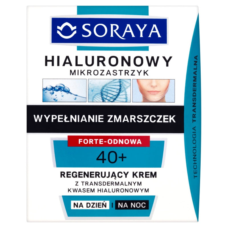 Soraya Hyaluronic Microinjection 40+ Regenerating Day and Night Cream 50ml