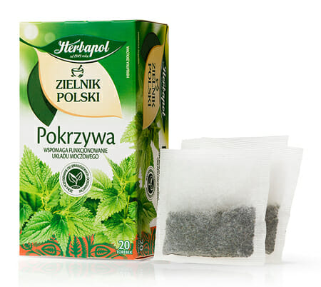 Herbapol Zielnik Polski Pokrzywa Herbata Ziołowa 20 torebek