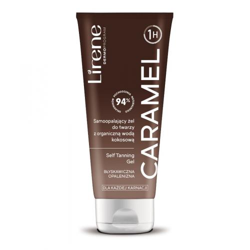 Lirene Self Tanning Face Gel with Organic Coconut Water All Skin Tones 