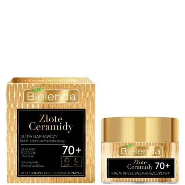 Bielenda Golden Ceramides 70+ Anti-Wrinkle Repair Cream 50ml