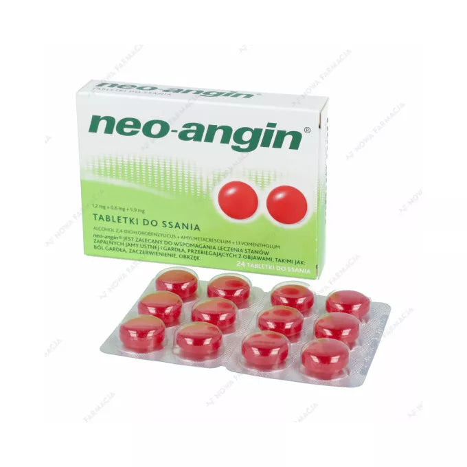 Neo-Angin Sore Throat Lozenges 24 lozenges