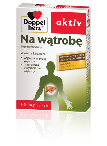 Doppelherz Aktiv Na wątrobę 30 kapsułek