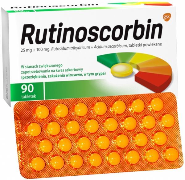 Rutinoscorbin 90 tabletek