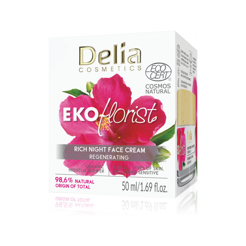 Delia Ekoflorist Hibiscus Rich Night Cream 50 ml