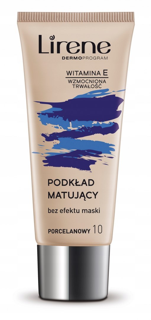 Lirene Matujący podkład do twarzy Porcelana #10 30ml 