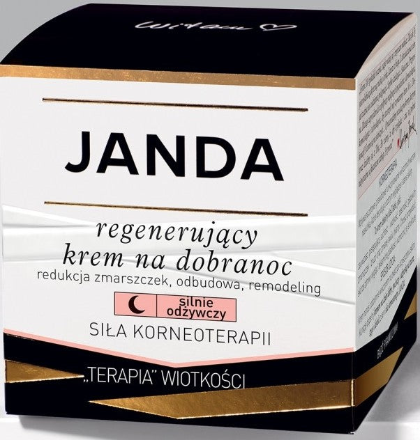 Janda Moc Korneoterapii Przeciwzmarszczkowy Regenerujący Krem Remodelingowy na Noc 50ml