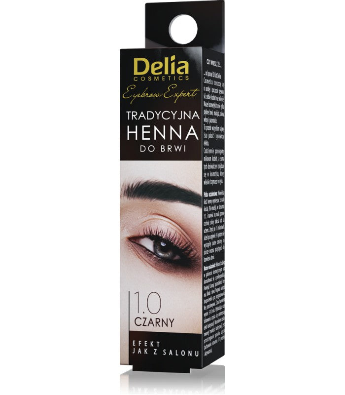 Delia Traditional Henna  Black for Eyebrows 2 ml