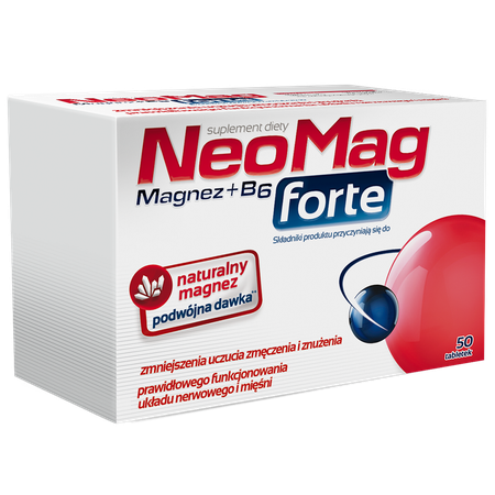 NeoMag Forte Magnez+B6 30 tabletek