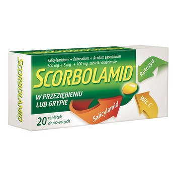 Skorbolamid 20 tabletek