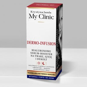 Janda My Clinic Dermo-Infuzja Kwas Hialuronowy Serum-Booster do Twarzy Szyi Dekolt 30ml