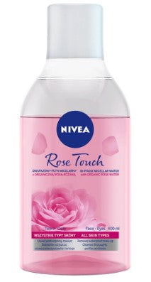 Nivea Rose Touch Bi-Phase Micellar Water with Organic Rose Water 400ml