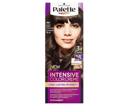 Schwarzkopf Palette Intensive Color Cream 5-0 (N4) Light Brown Permanent 110ml