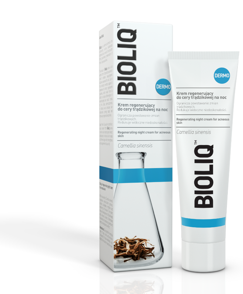 Bioliq Dermo regenerating night cream for acne skin 50 ml
