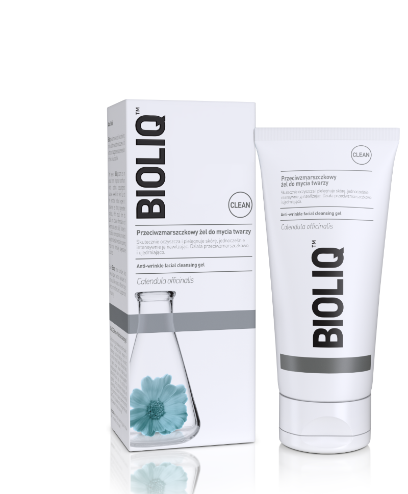 Bioliq Clean Przeciwzmarszczkowy żel do mycia twarzy 125ml 