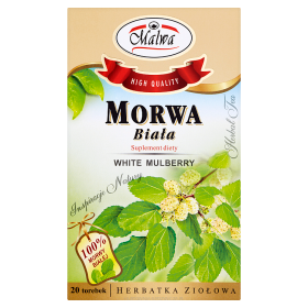 MALWA Herbata ziołowa z morwy białej 20 torebek