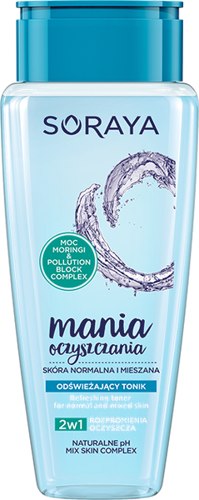 Soraya Cleansing Mania Tonik nawilżający do skóry normalnej i mieszanej 200ml