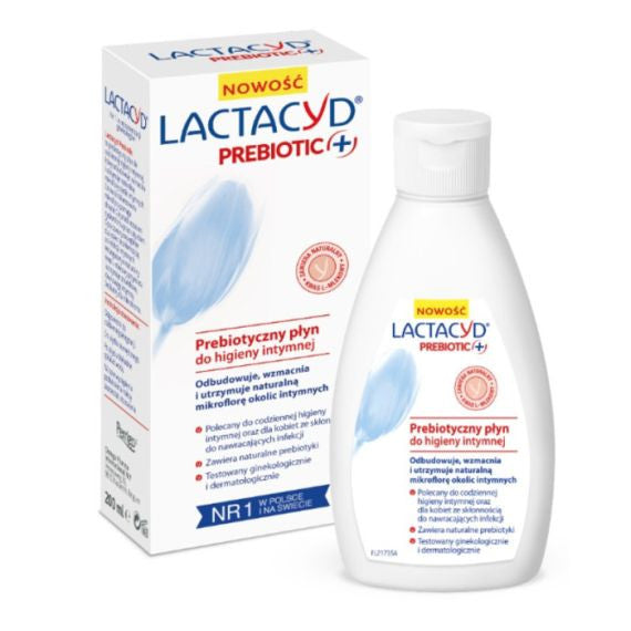 Lactacyd Prebiotyk + Płyn do higieny intymnej z prebiotykiem 200ml