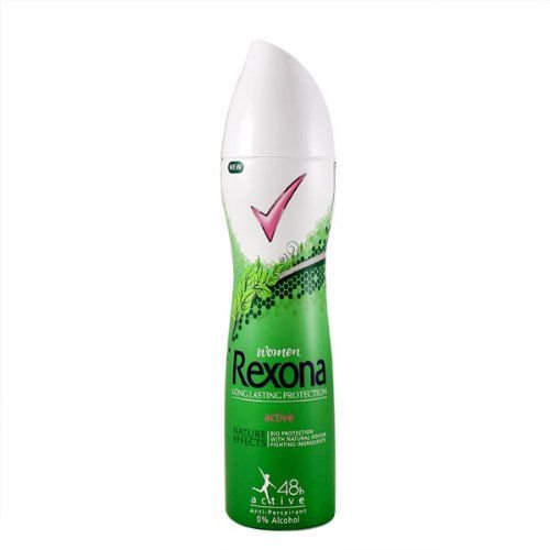 Rexona Nature Effects Aktywny dezodorant 48h dla kobiet 0% alkoholu 150 ml