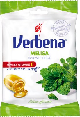 VERBENA  Lemon Balm Herbal Candies with Vitamin C 60g