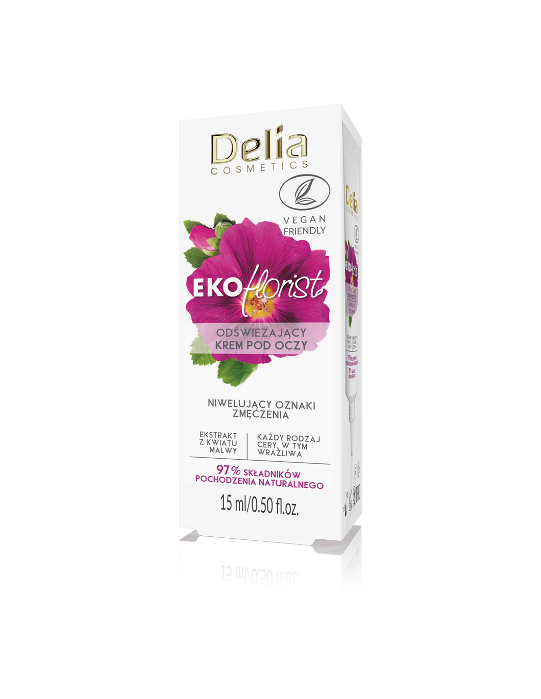 Delia Refreshing eye cream EKOflorist, 15ml