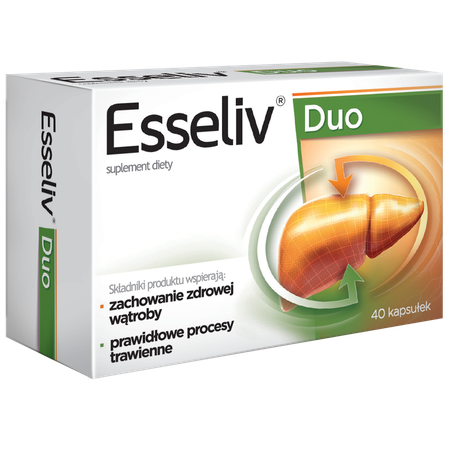 Esseliv Duo Liver Support 40 capsules