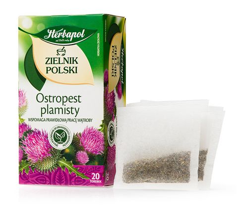 Herbapol Polish Herbarium Milk Thistle Herbal Tea 20 bags