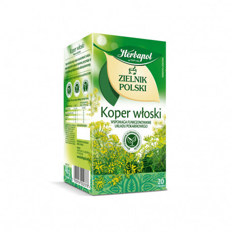 Herbapol Zielnik Polski Herbata Ziołowa Koper Włoski 20 torebek