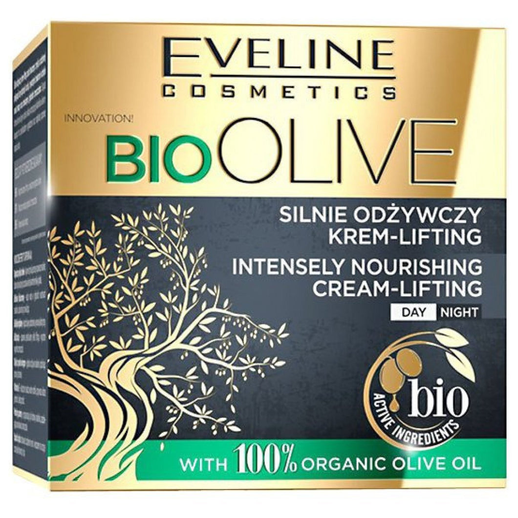 Eveline Bio Oliwkowy Intensywnie Odżywczy Krem-Liftingujący - 50ml