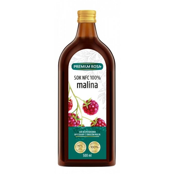 Premium Rosa NFC Raspberry Juice 100% 500ml