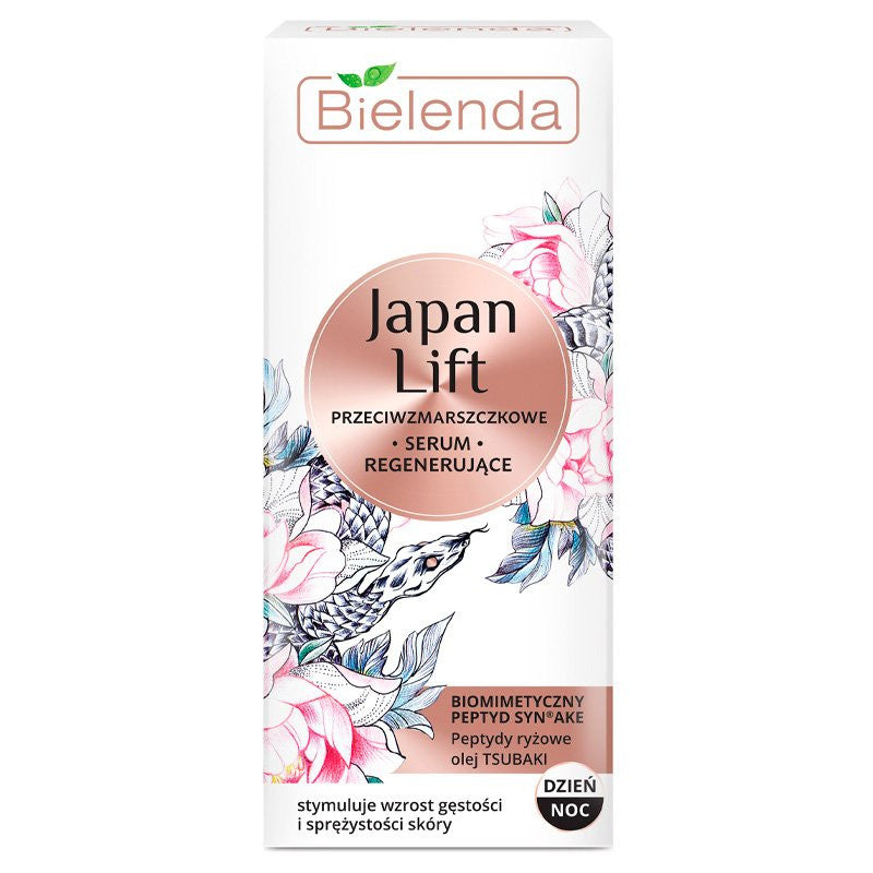Bielenda Japan Lift Anti Wrinkle Regenerating Face Serum Day Night 30ml