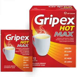 Gripex Hot Max 12 saszetek 