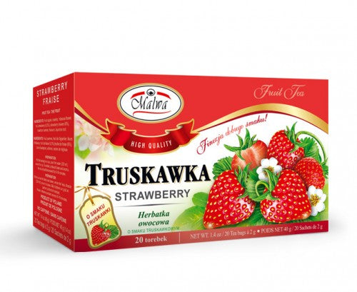 MALWA Herbal Strawberry Fruit Tea 20 bags
