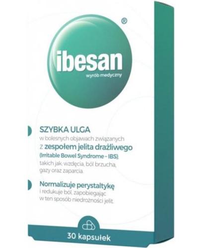 Ibesan for flatulence and abdominal pain 30 kaps