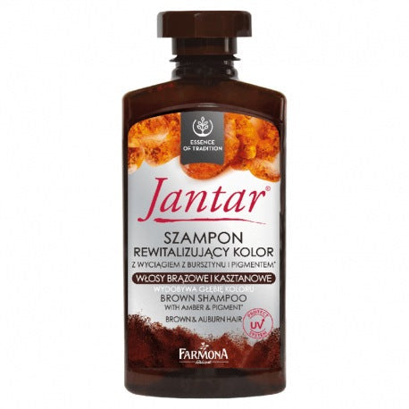 Farmona Jantar Shampoo Revitalizing Color for Brown & Chestnut Hair 330ml