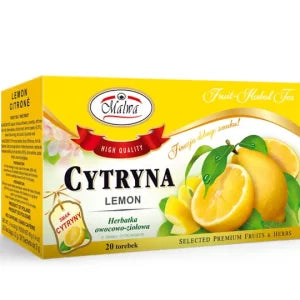 MALWA Herbal Lemon Fruit Tea 20 bags