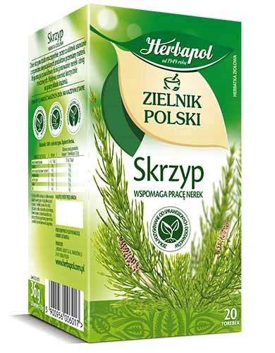 Herbapol Zielnik Polski Skrzyp Herbata Ziołowa 20 torebek