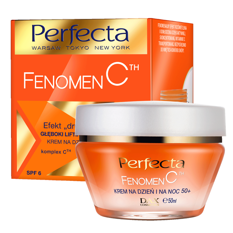 Perfecta FENOMEN CTH Deep Lifting and Moisturizing Face Cream 50+ SPF6 50ml