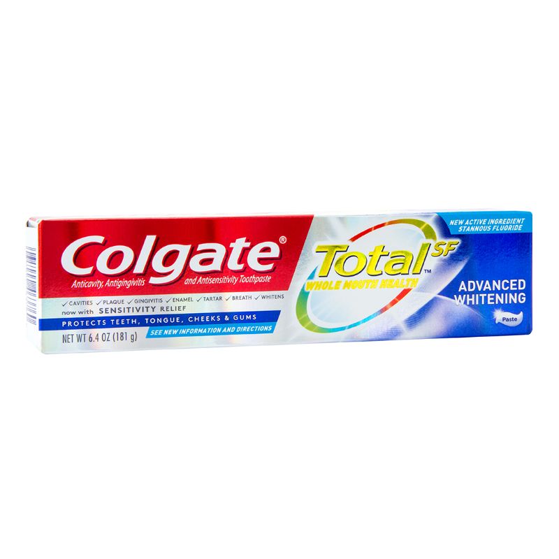 Colgate Toothpaste Total Advanced Whitening Whole Mouth Health 181ml