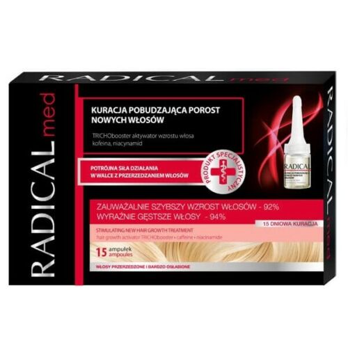 Farmona Radical Med 15 Ampules TRICHObooster Anti-Hair Loss Treatment 75ml