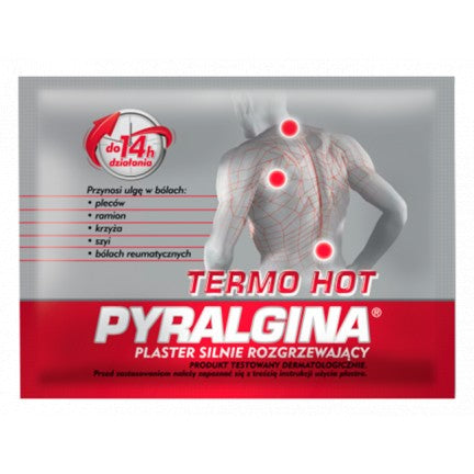 PYRALGINA TERMO HOT A patch with a strong warming effect up to 14 hours 1 pcs.