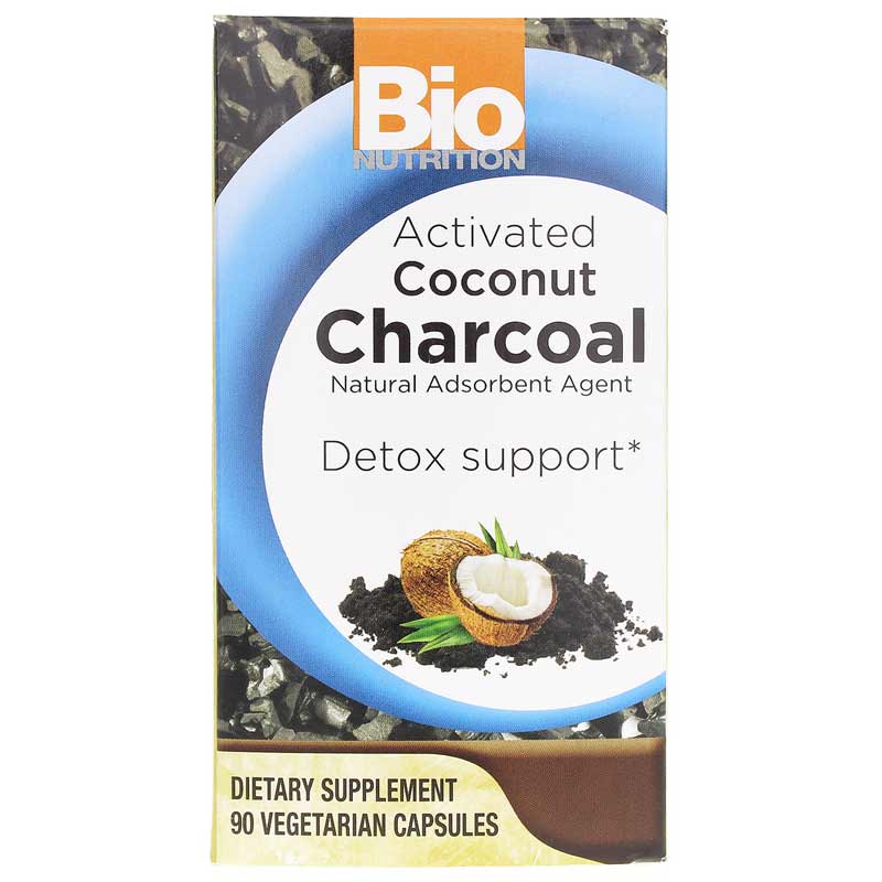 Bio Nutrition - Activated Charcoal 520 mg 90 Vegetarian Capsules