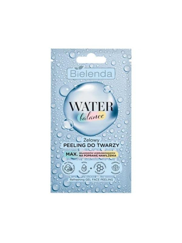 Bielenda Water Balance Żel Peeling do twarzy 7g