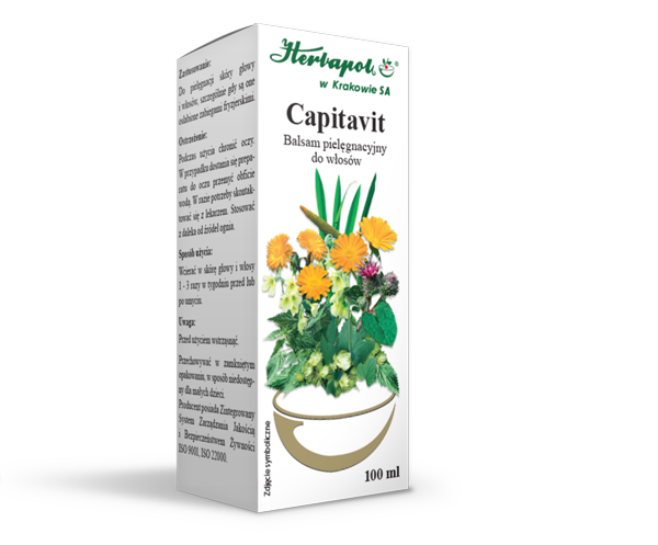 Herbapol Capitavit Balsam do pielęgnacji włosów 100ml