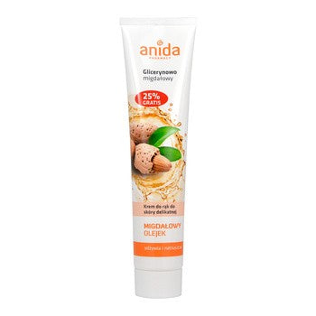Anida Glycerin-Almond Nourishing Moisturizing Hand Cream with Almond Oil 125ml