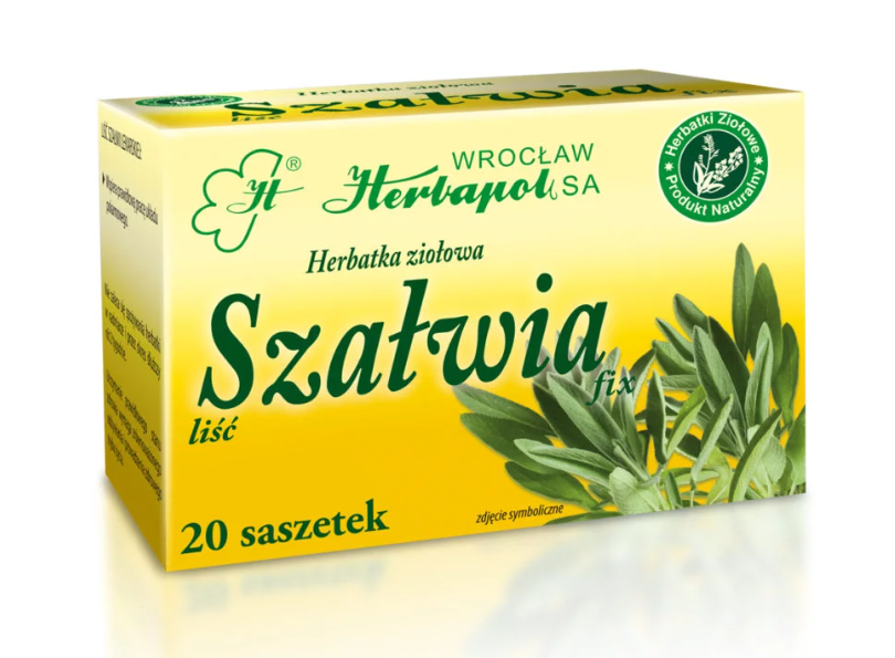 Herbata Herbapol Sage Fix 20 saszetek