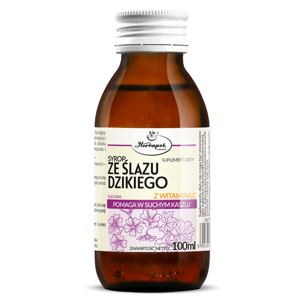 Herbapol Wild Mallow Syrup with Vitamin C 100ml