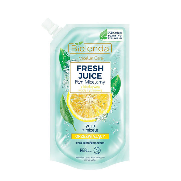 BIELENDA Fresh Juice Refreshing Yuzu Micellar Liquid Supply 500ml