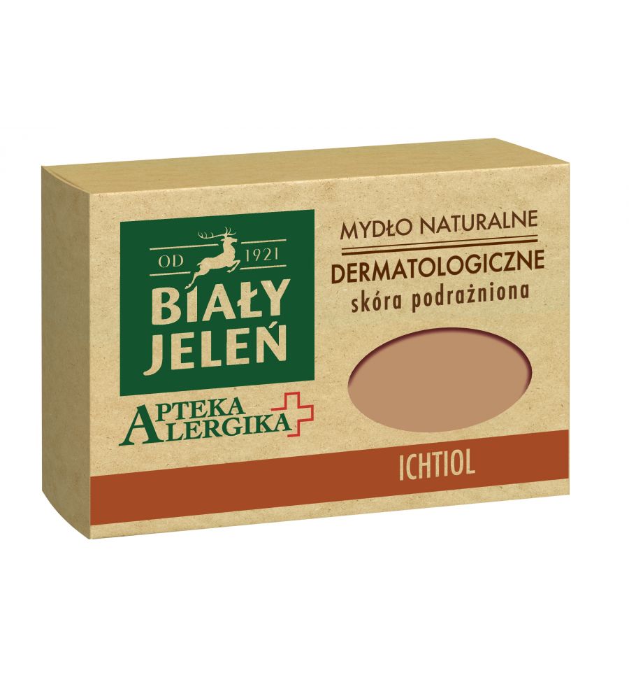 Bialy Jelen Apteka Alergika Dermatological Soap with Ichthammol 125g