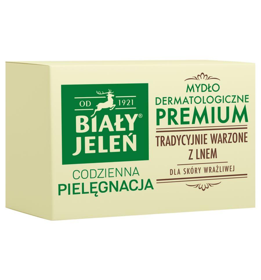 Bialy Jelen Dermatological Premium Hypoallergenic Soap with Linseed 100g